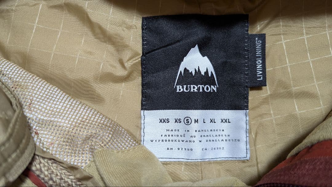 BURTONスノーボードパンツエンジ