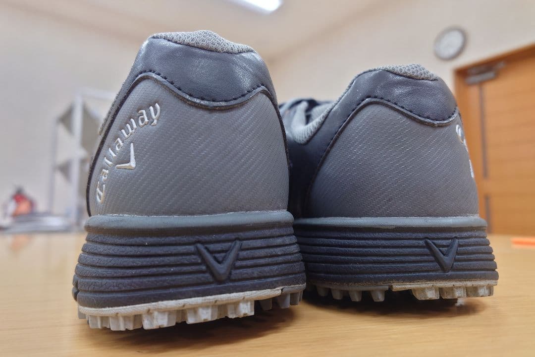 着用1回☆キャロウェイ Cheviotソフトスパイクゴルフシューズ 26cm 黒