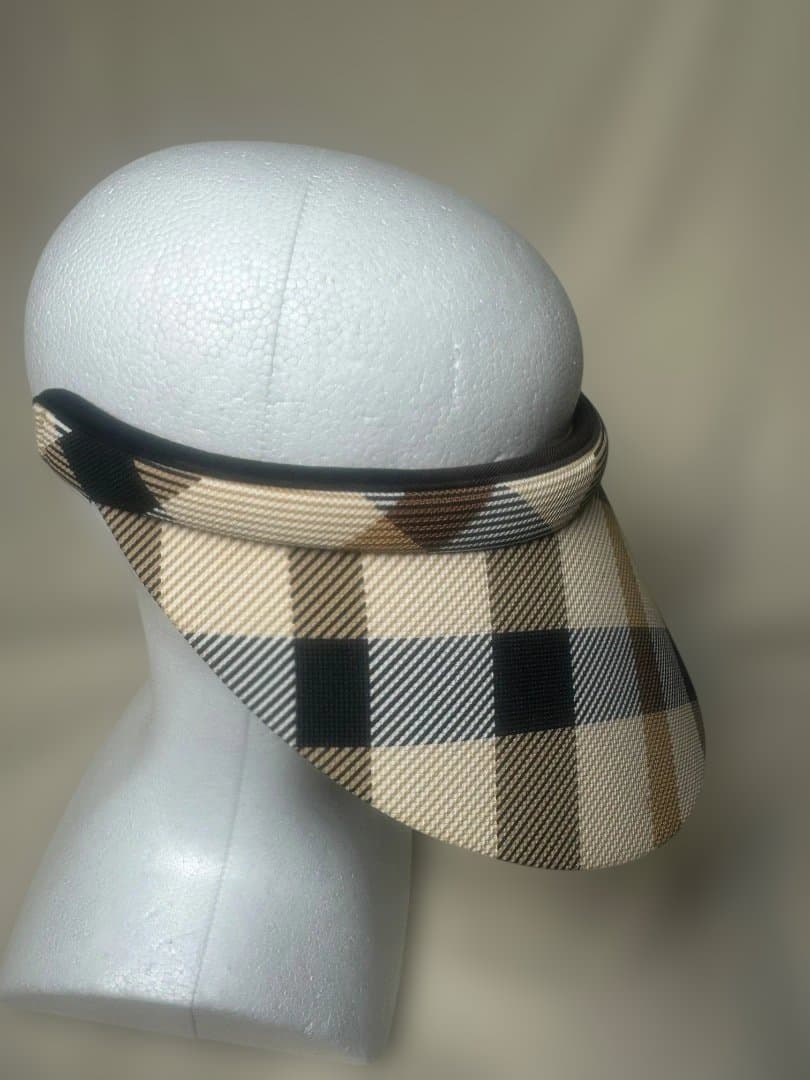 DAKS GOLF チェック柄バイザー