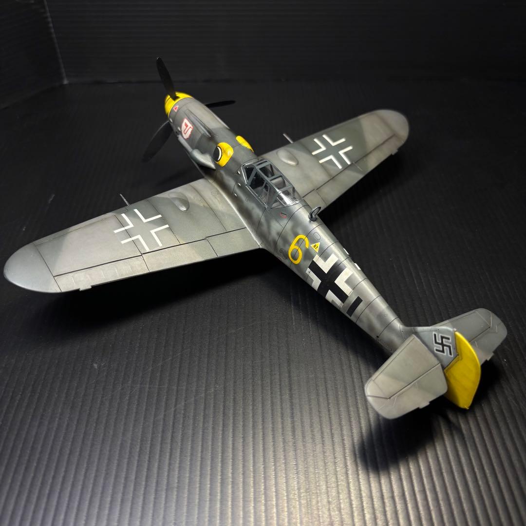 メッサーシュミットBf109G 1/48プラモデル完成作品