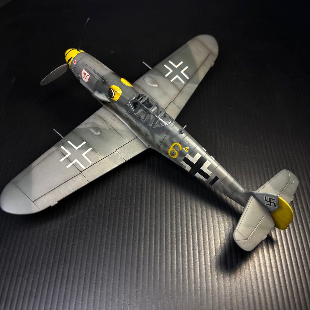 メッサーシュミットBf109G 1/48プラモデル完成作品