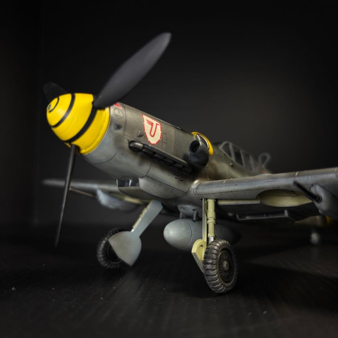 メッサーシュミットBf109G 1/48プラモデル完成作品