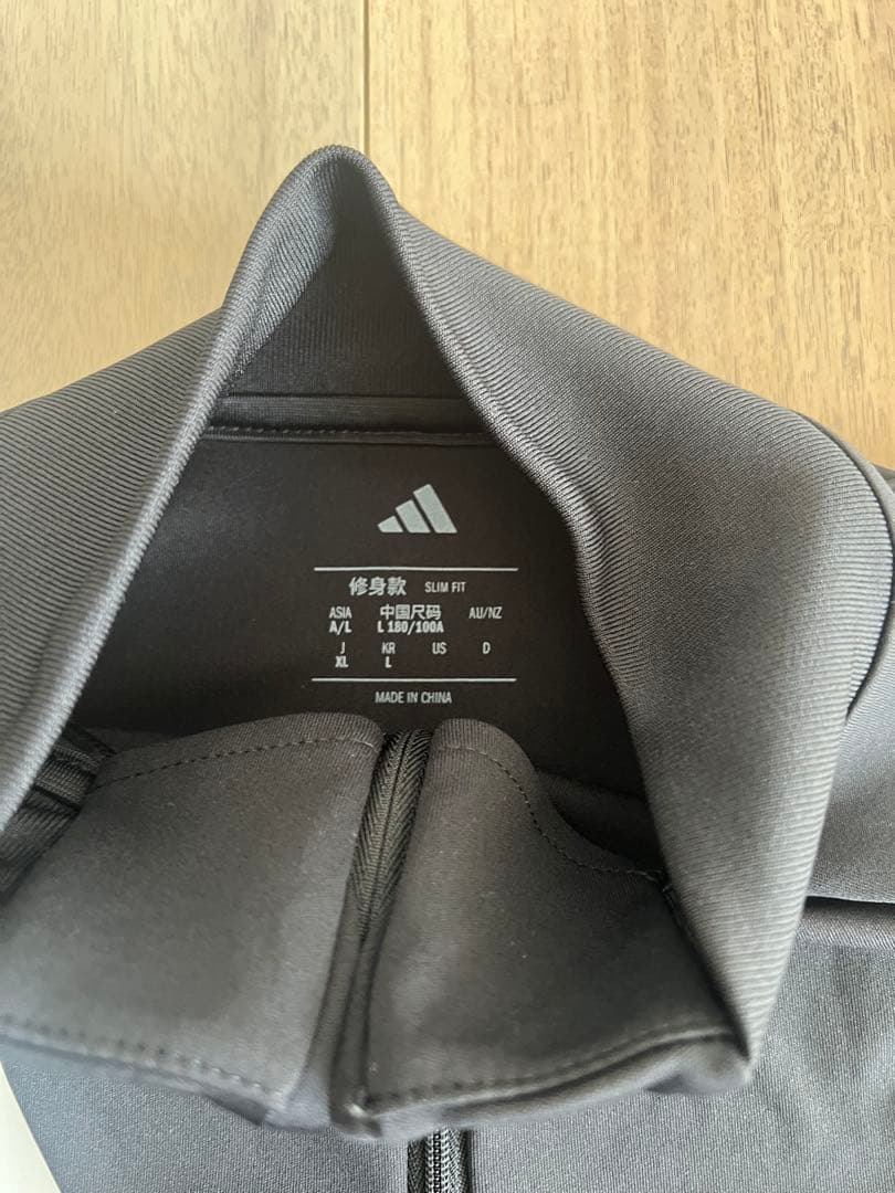 adidas ハーフジップ ジャージ XLサイズ ブラックTIRO25