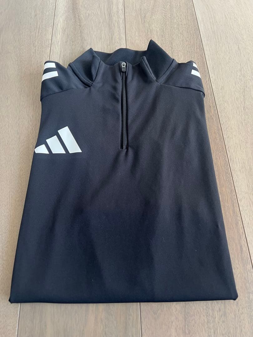 adidas ハーフジップ ジャージ XLサイズ ブラックTIRO25