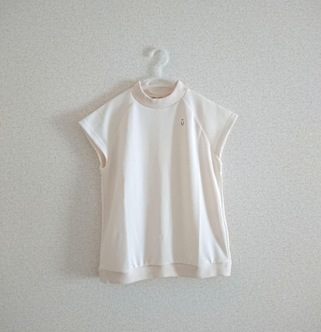 【新品】HRU・HIGH NECK RIB TOPS（OFFWHITE）