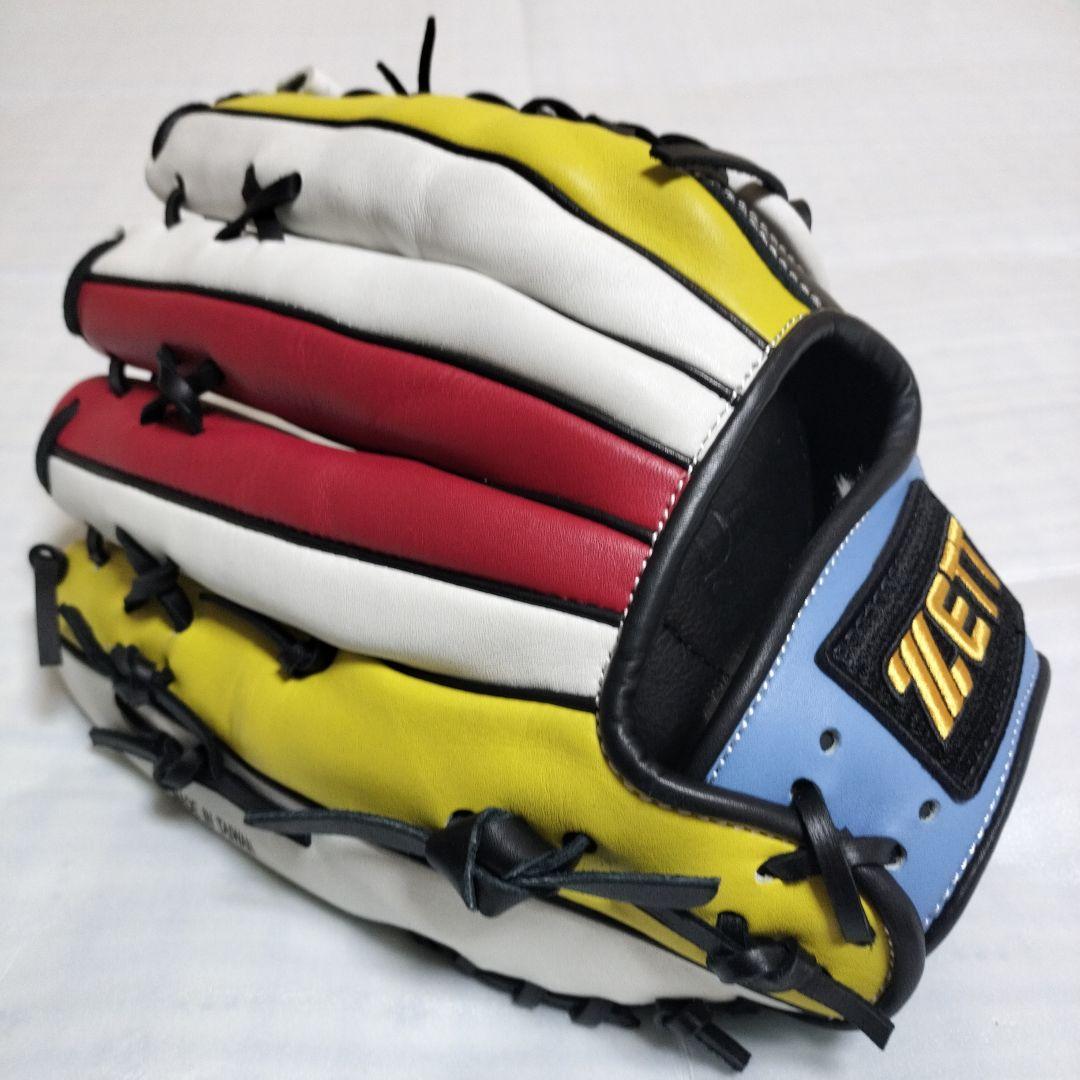ZETT ゼット　外野手用 硬式野球　グローブ 限定カラー　カラフル　唯一無二