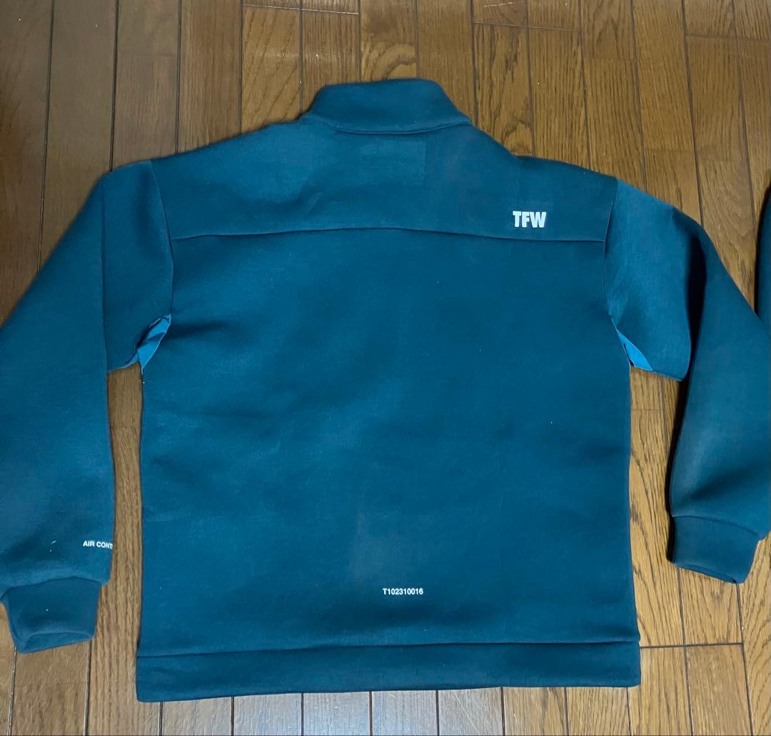 TFW49 CARBORD MATERIAL HALF ZIP セットアップ