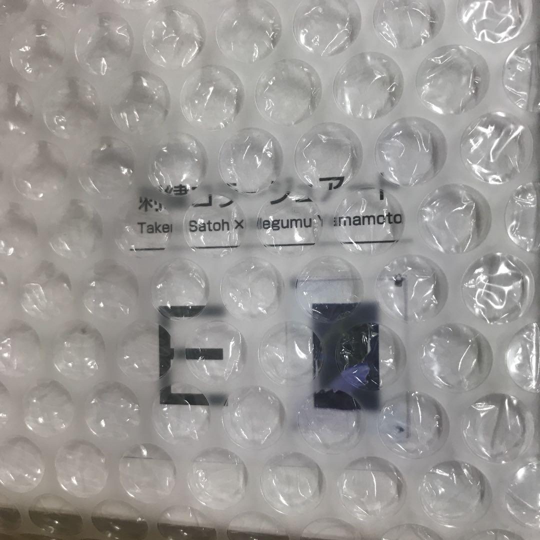 佐藤健 刺繍コラージュアート E Megumu Yamamoto 伊勢丹 新宿