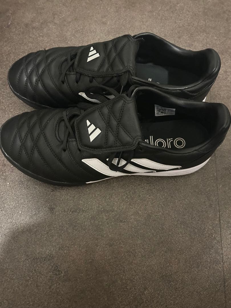 adidas gloro サッカーシューズ ブラック/ホワイト