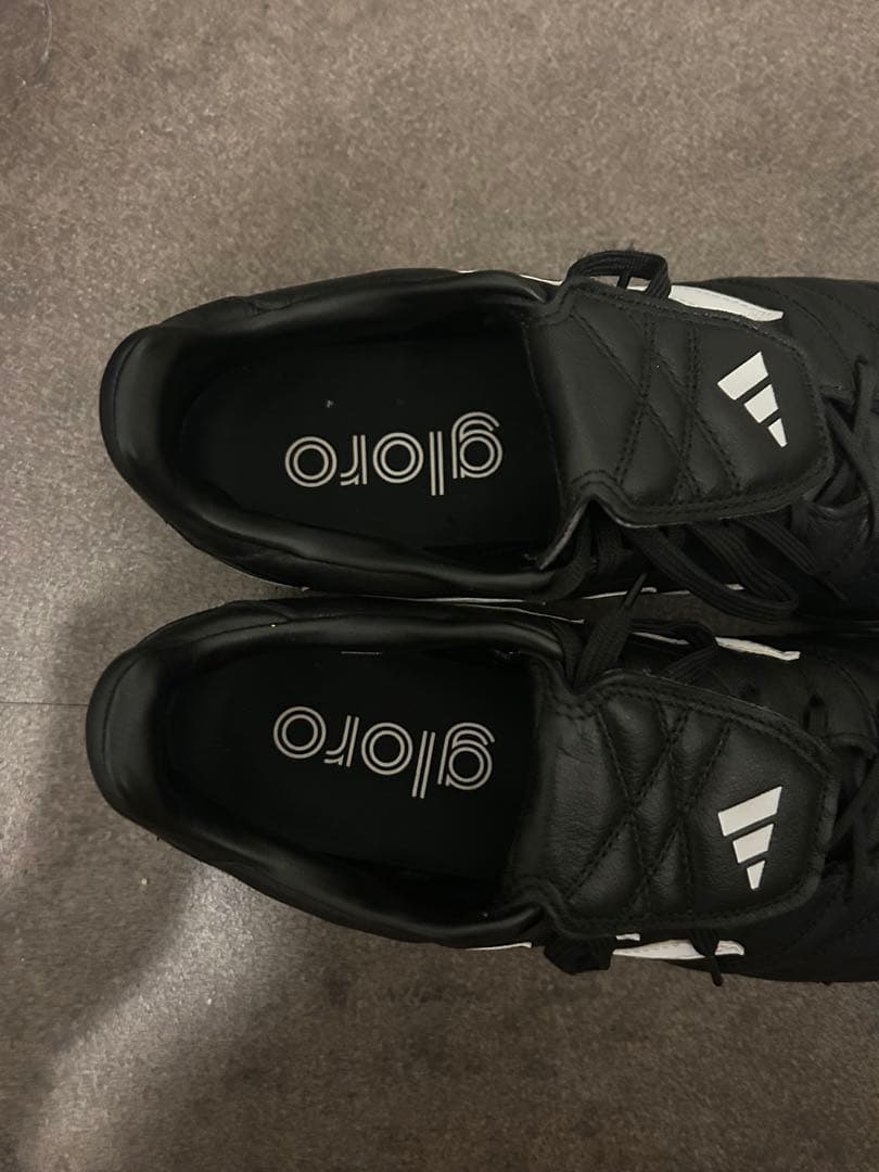 adidas gloro サッカーシューズ ブラック/ホワイト