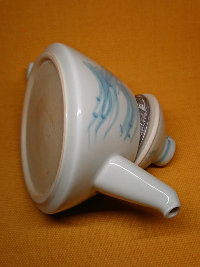 【美品】急須　茶器　陶器　オブジェ　置物　インテリア　工芸品　美術品　A2666