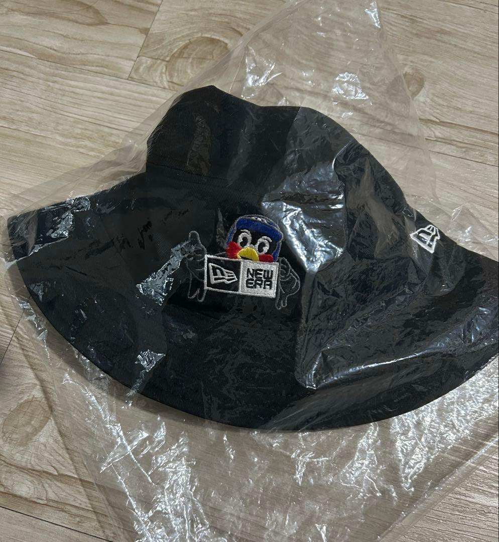 東京ヤクルトスワローズ NEWERA×つば九郎　バケットハット　Ｍ/Ｌ