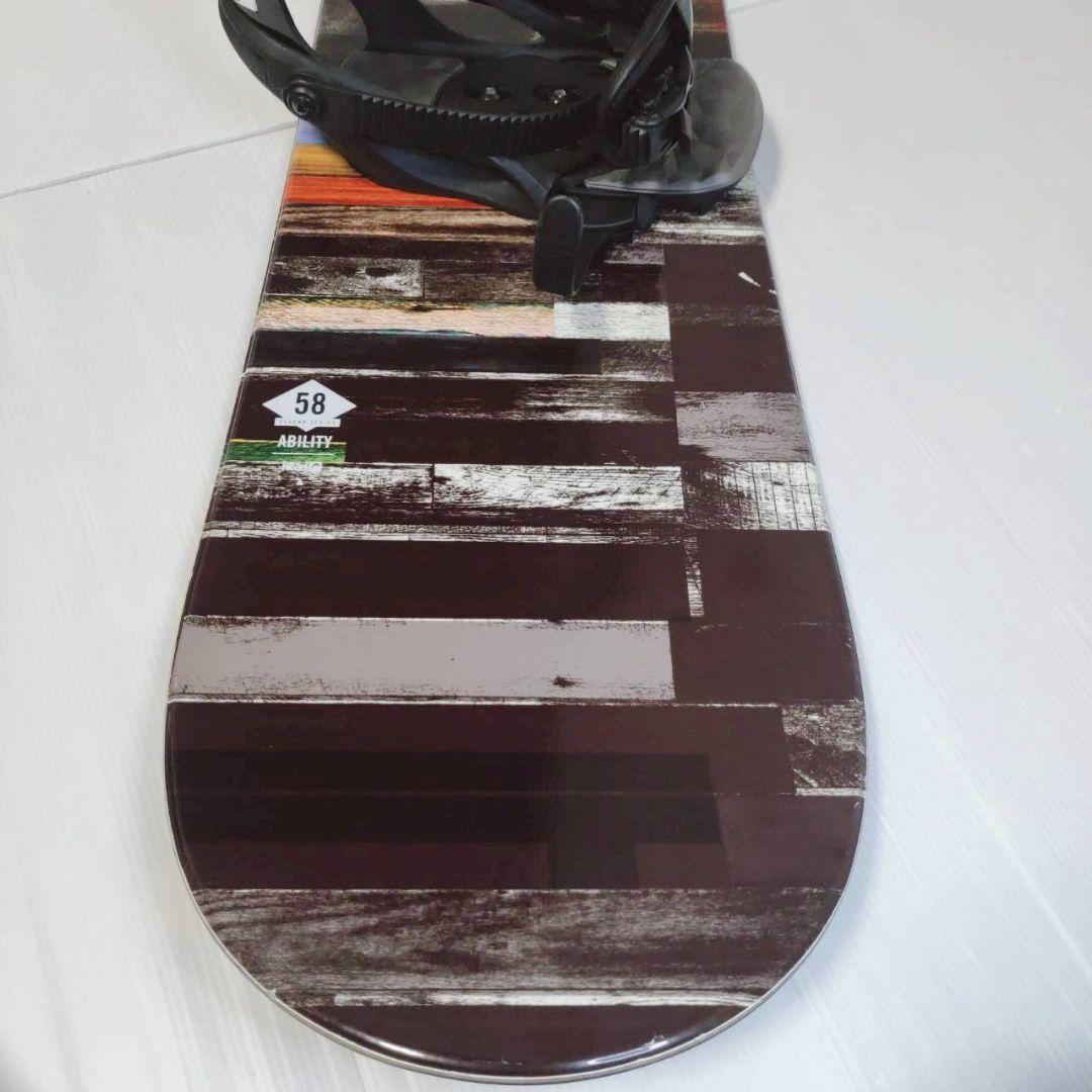 【HEADビンディング付】ABILITY スノーボード 155cm メンズ