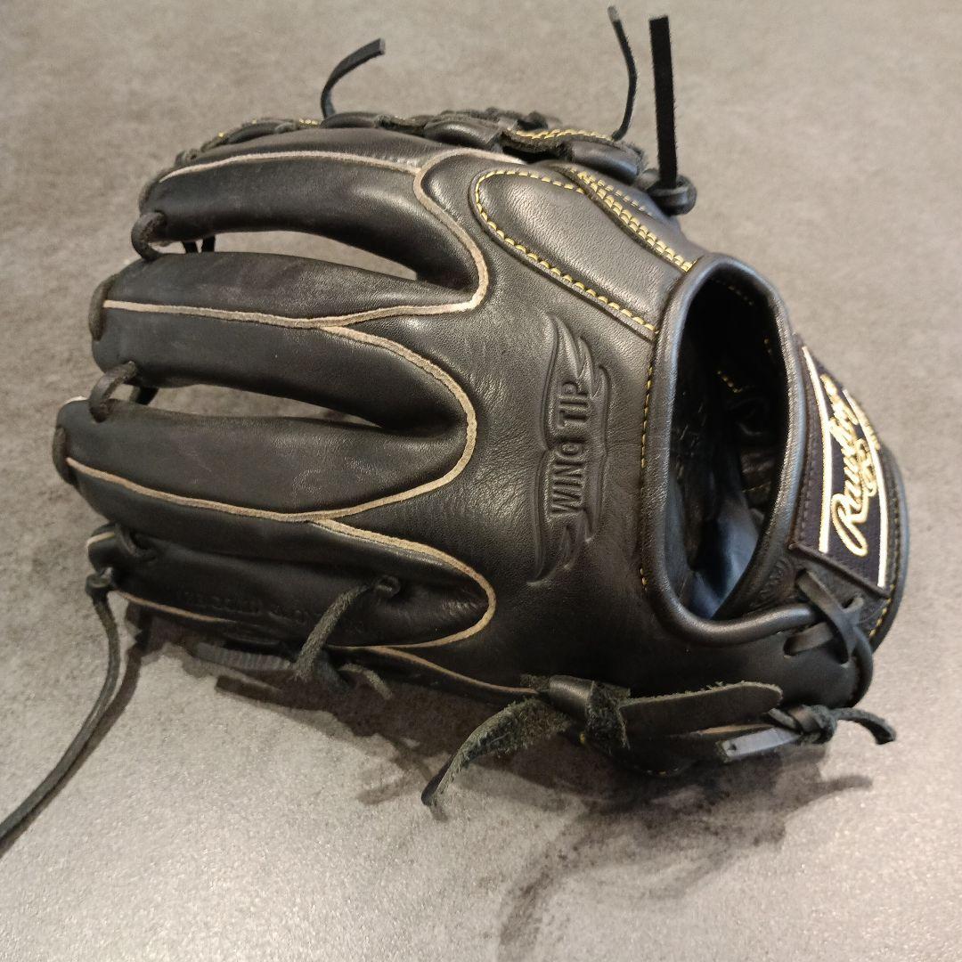 Rawlings 軟式グローブ 黒　大人用　オールラウンド