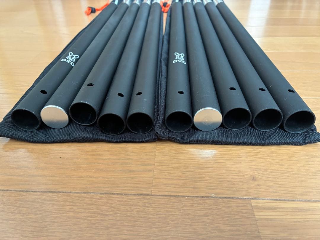 【即キャンプ可】DODヘキサタープ フルセット 強化ペグ付