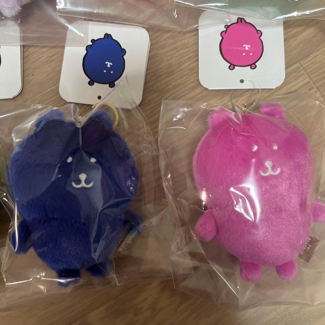 新品未開封　ナガノマーケット カラーなナガノのくまマスコット 7色 セット