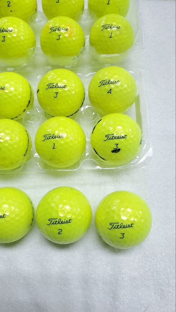 (53)Titleist prov1ゴルフボール 25個 ロストボール