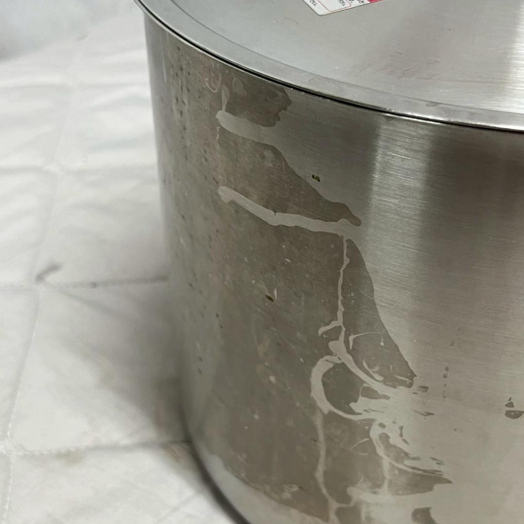 【プロシェフ】 業務用 ステンレス製 寸胴鍋 24cm 両手鍋 厨房 A0647