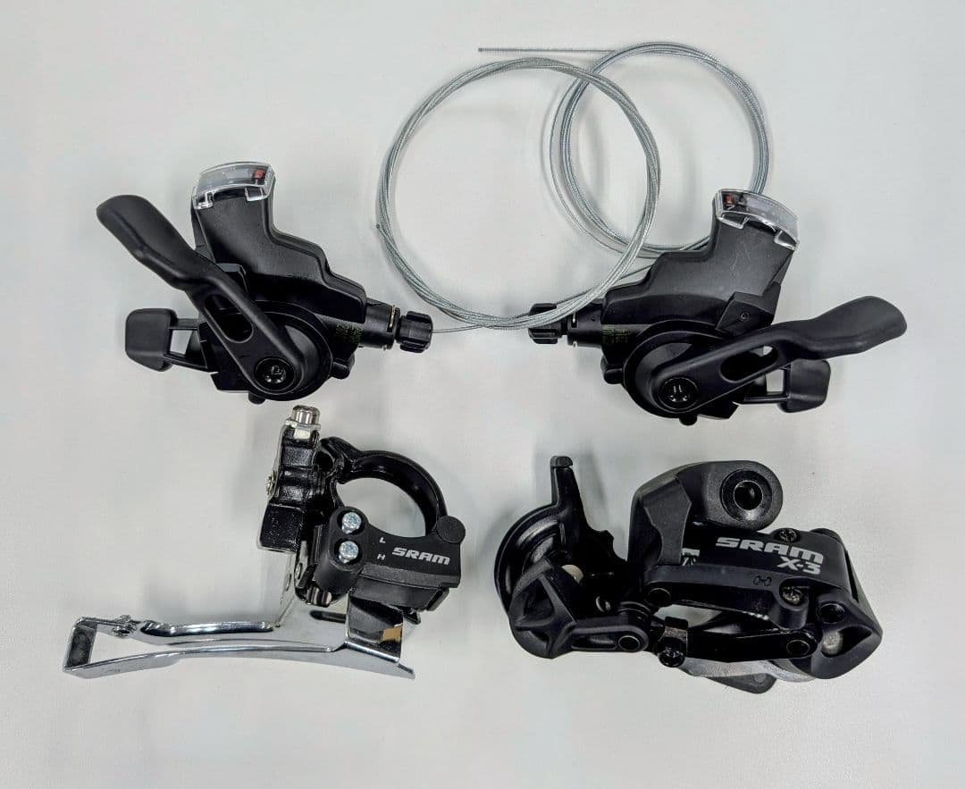 自転車 SRAM コンポセット X-3 3×7