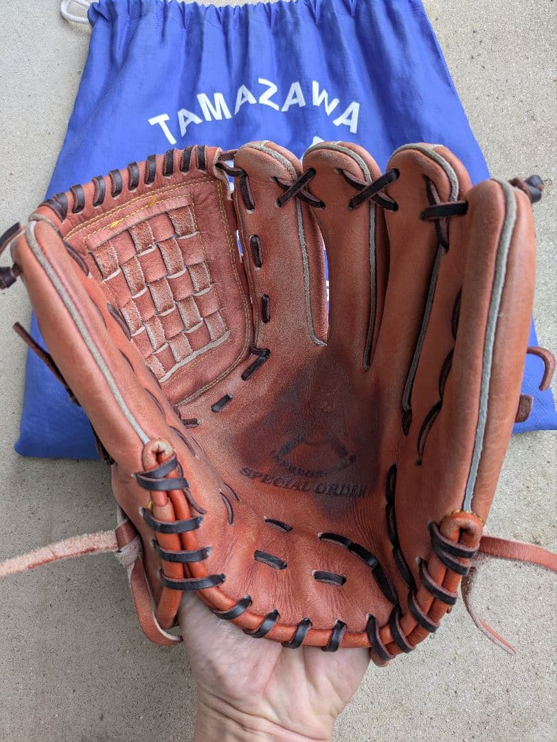 玉澤 TAMAZAWA グローブ 軟式 湯もみ型付け済