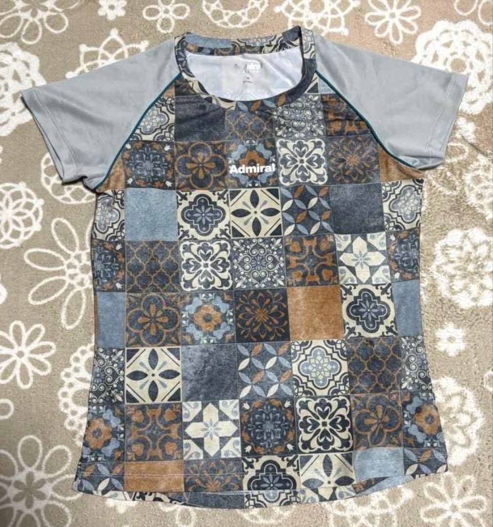 【美品】Admiral テニスウェア 上下セット(サイズ違い)セットアップ