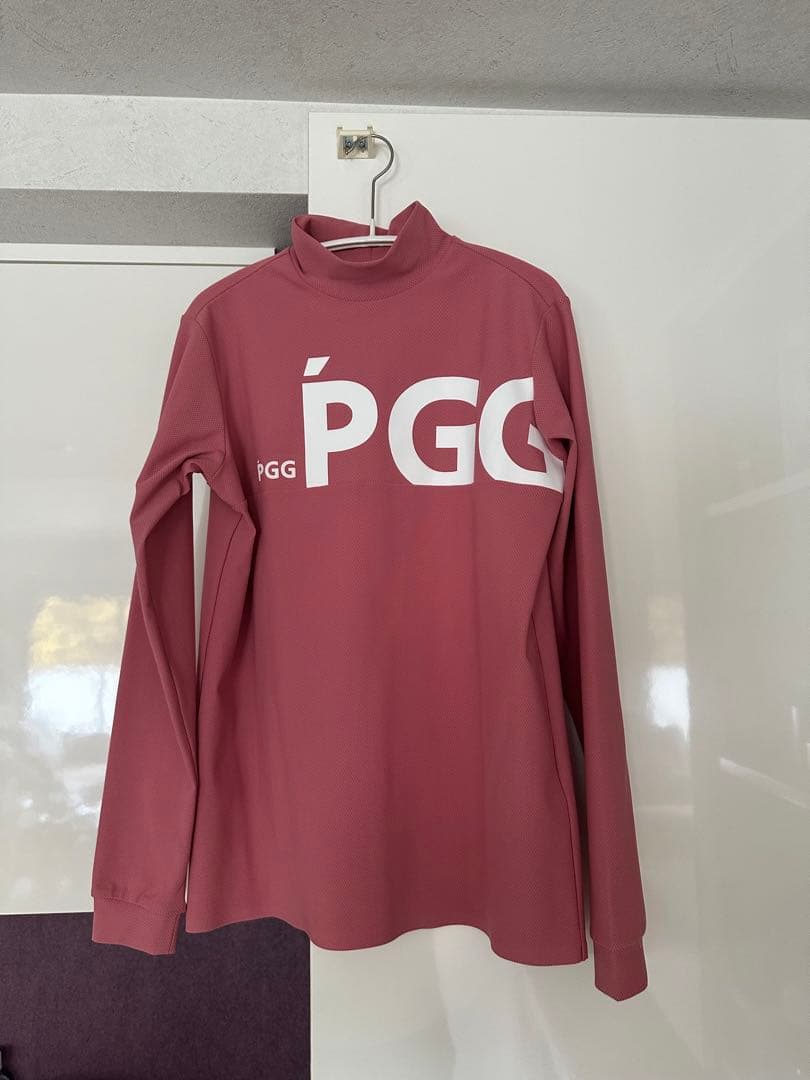 栗おこわ　PGG ピンク 長袖モックネック　サイズ1
