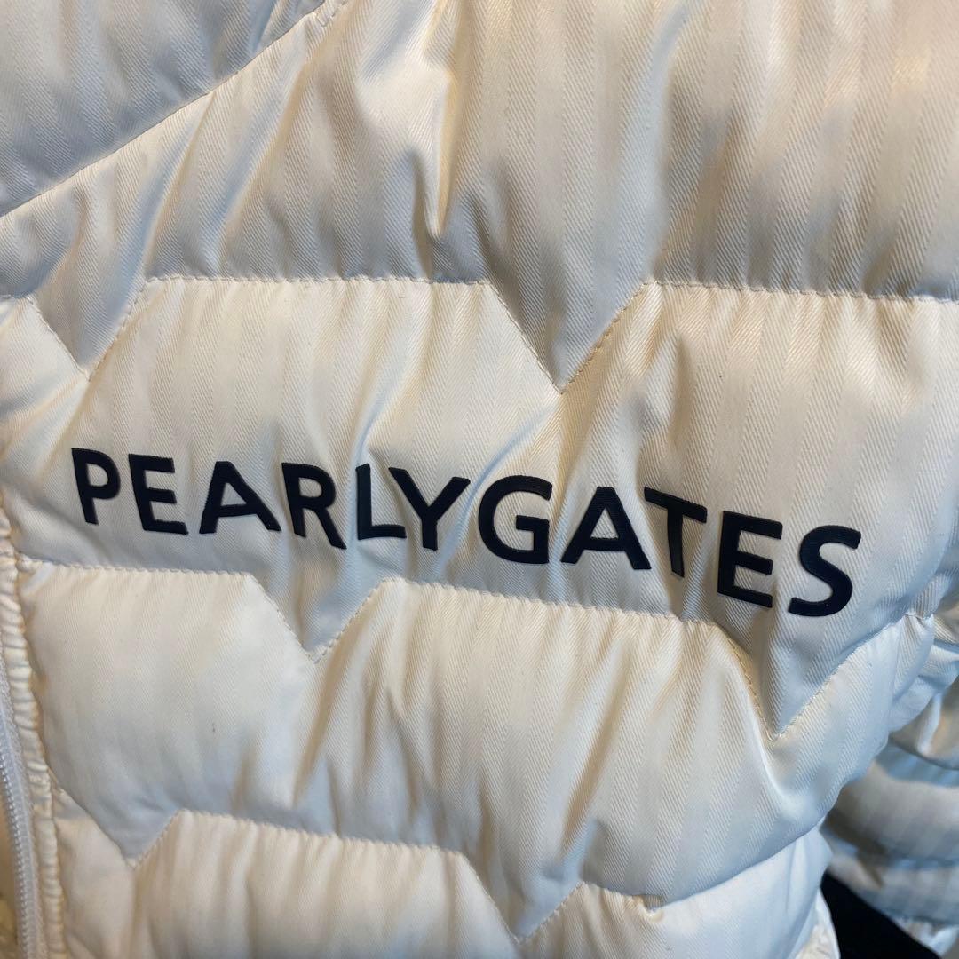 PEARLY GATES ホワイト ダウンジャケット サイズ4