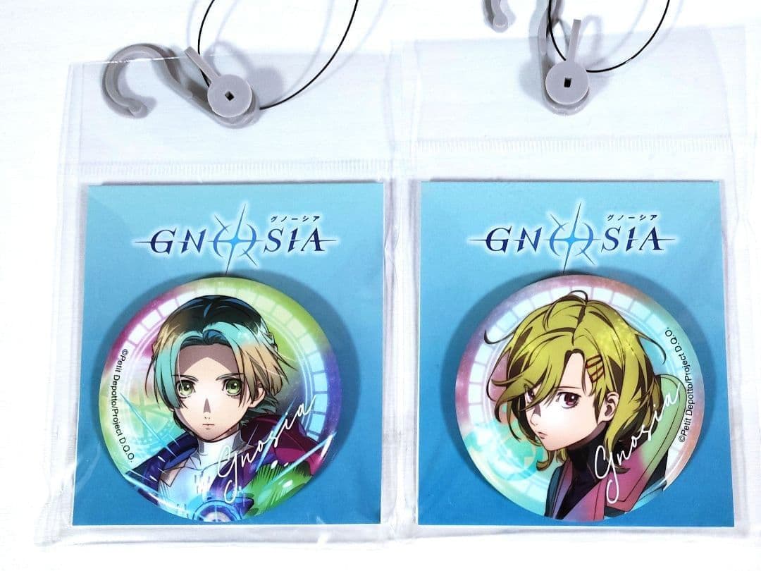 グノーシア 缶バッジ ユーリ セツ アベイル Gnosia 2点セット