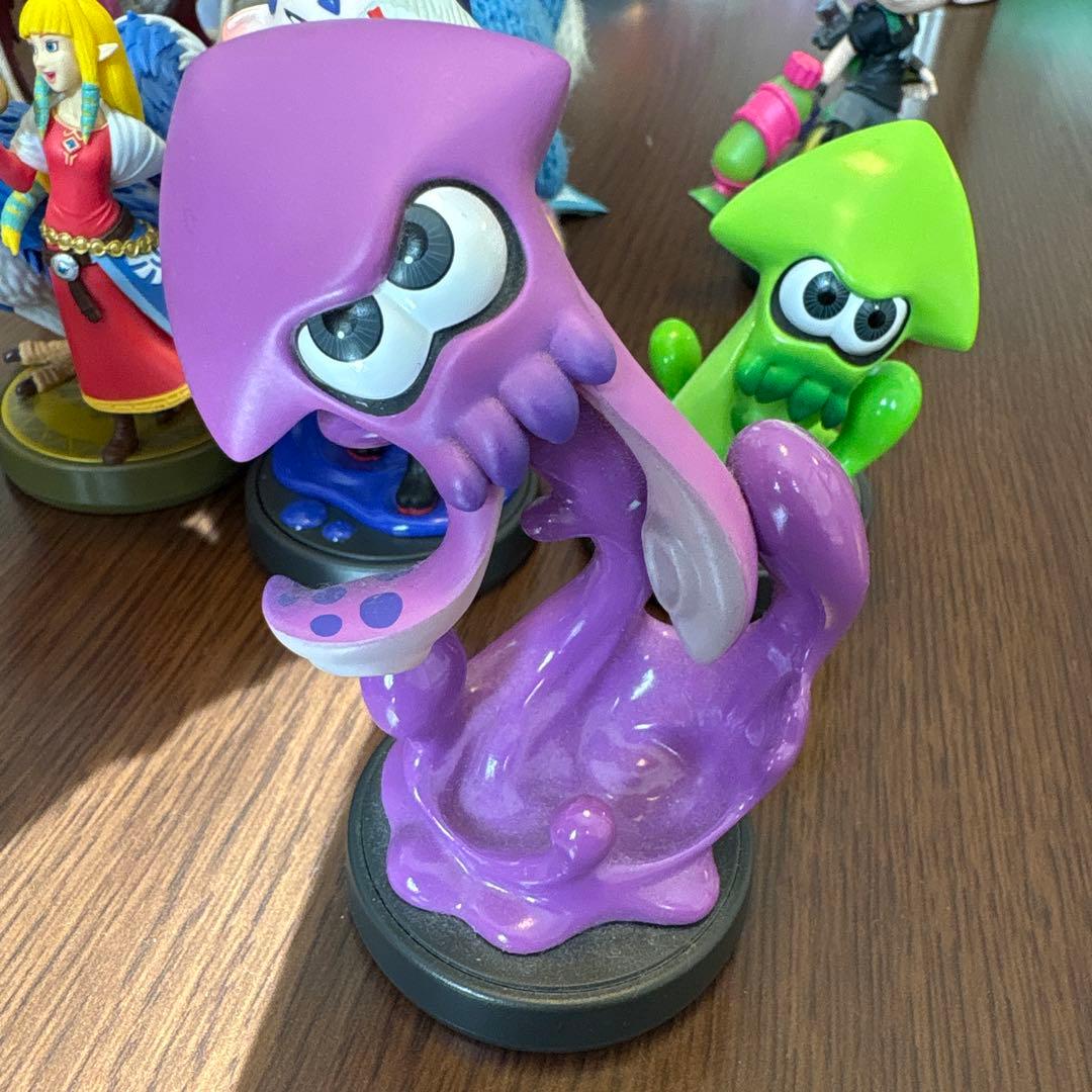 amiibo6個セット　スプラ/ゼルダ/モンハン