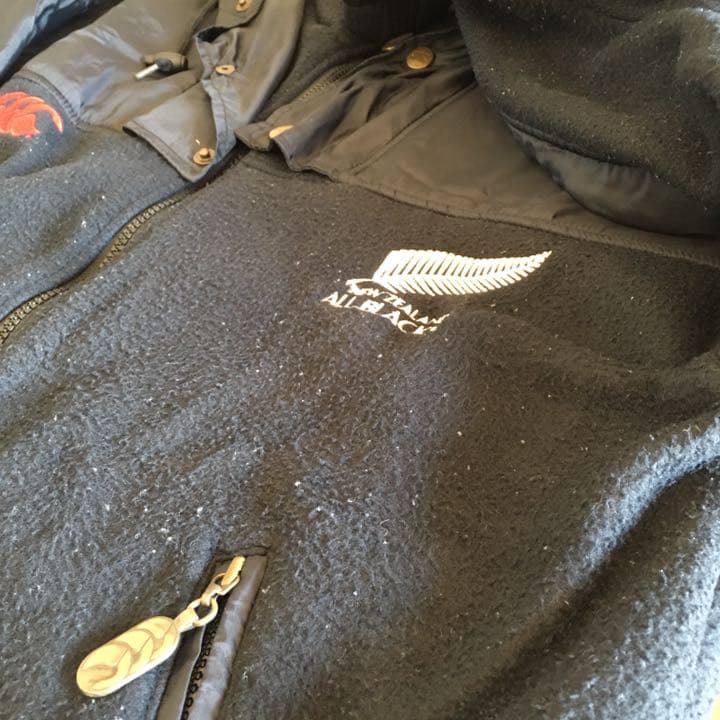 NZ購入 ALL BLACKS ラガーシャツ ＆ アウター 公式グッズ2点セット