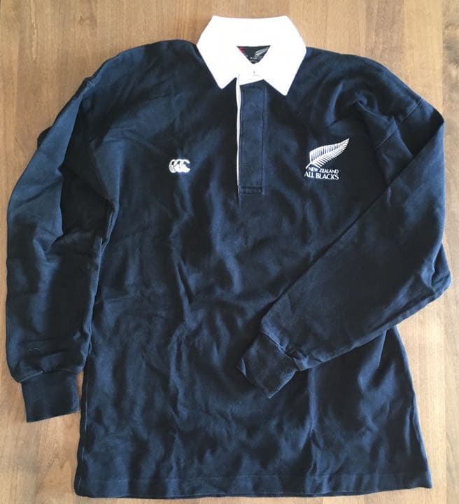 NZ購入 ALL BLACKS ラガーシャツ ＆ アウター 公式グッズ2点セット
