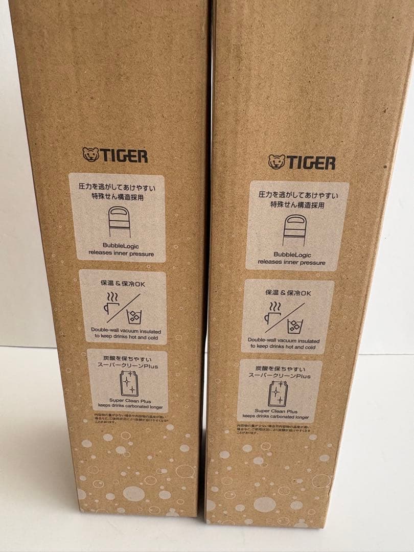 TIGER 炭酸飲料対応　ボトル2本セット　MLB ワールドツアー　東京シリーズ