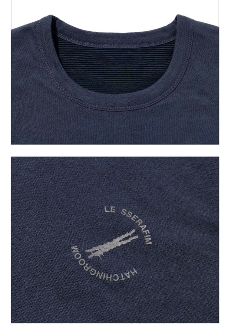 LE SSERAFIM x HATCHINGROOM ロンT