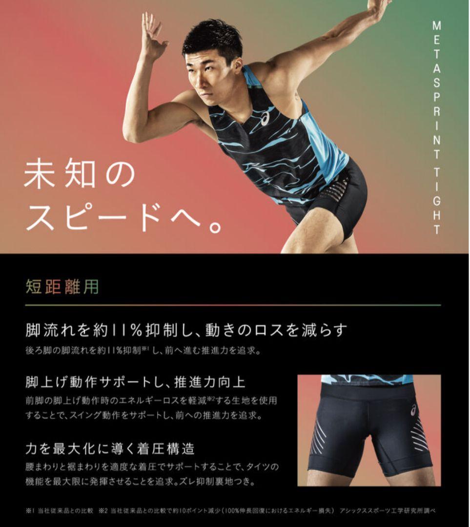 アシックス　メタスプリント ショートタイツ