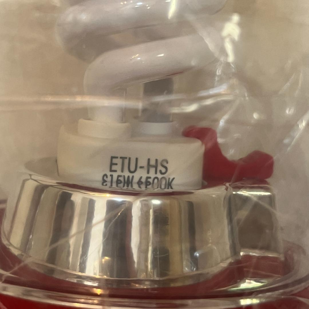 Coleman コールマン ランタン ETU-HS レッド 動作未確認 現状品
