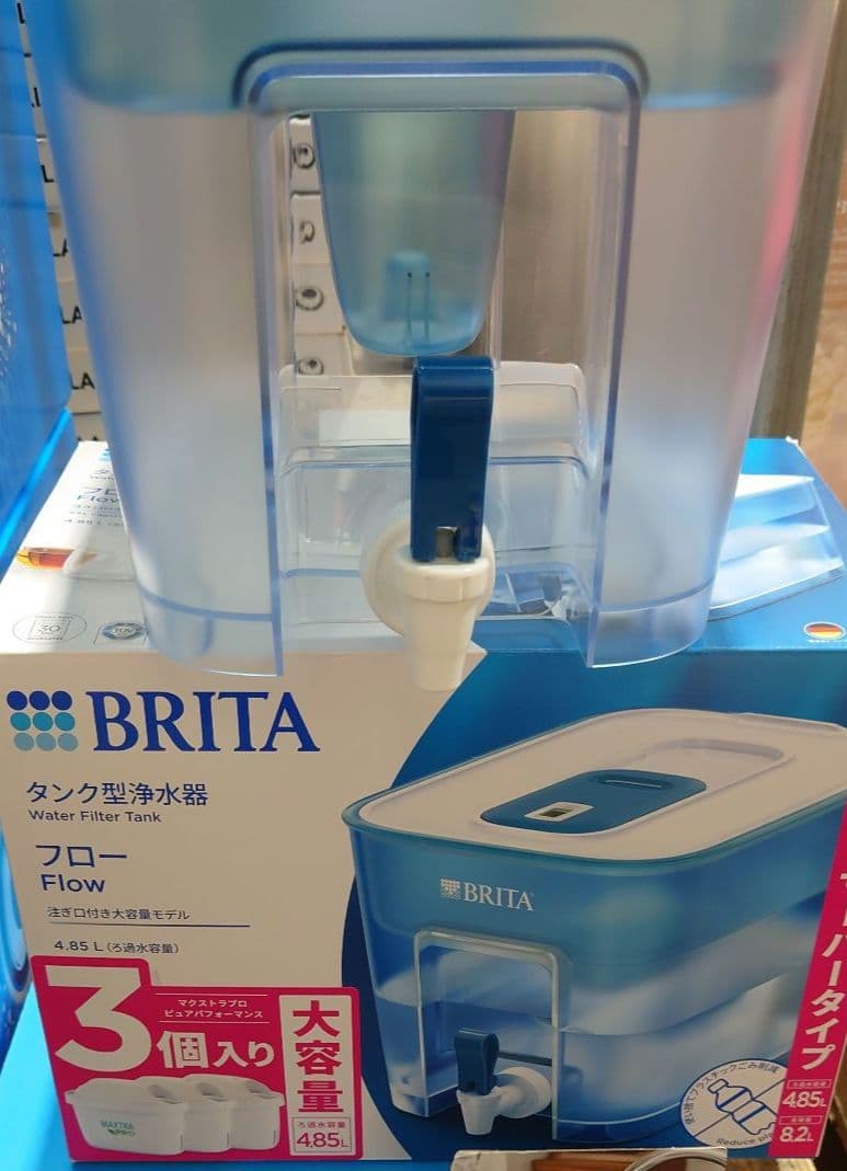 BRITA ブリタ タンク型浄水器 カートリッジ3 個 4.85L