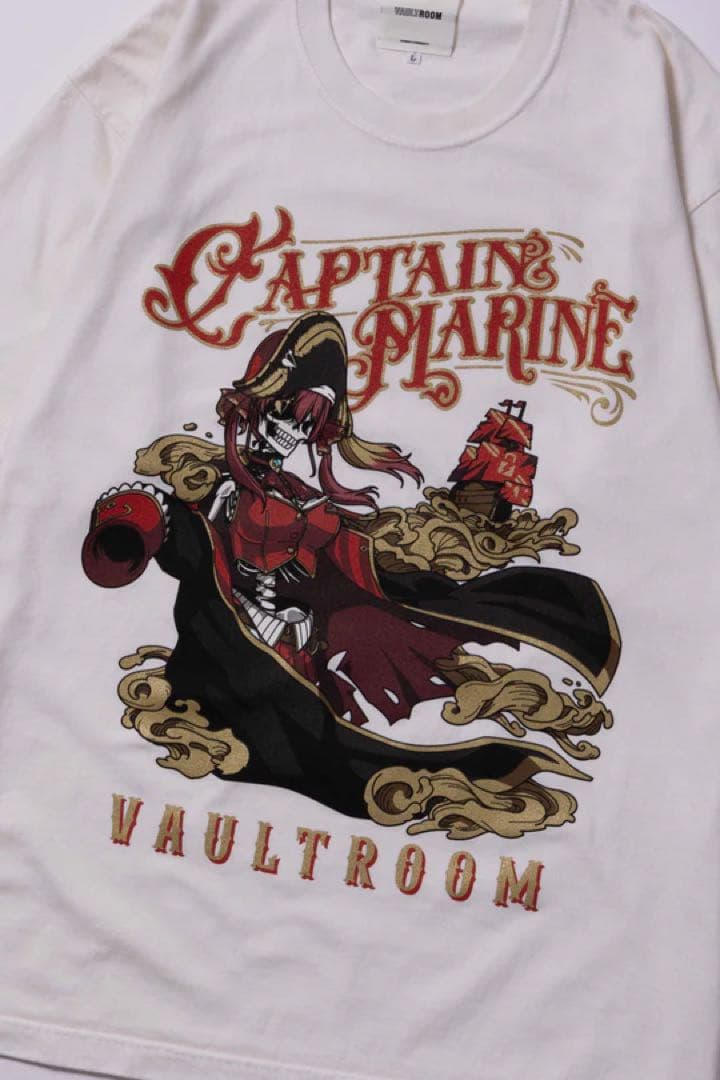 ウェア VAULTROOM CAPTAIN MARINE TEE / OFF WHITE