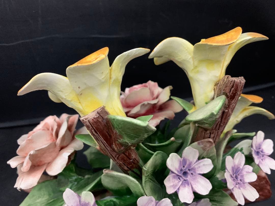 カポディモンテ イタリア　陶花 陶器