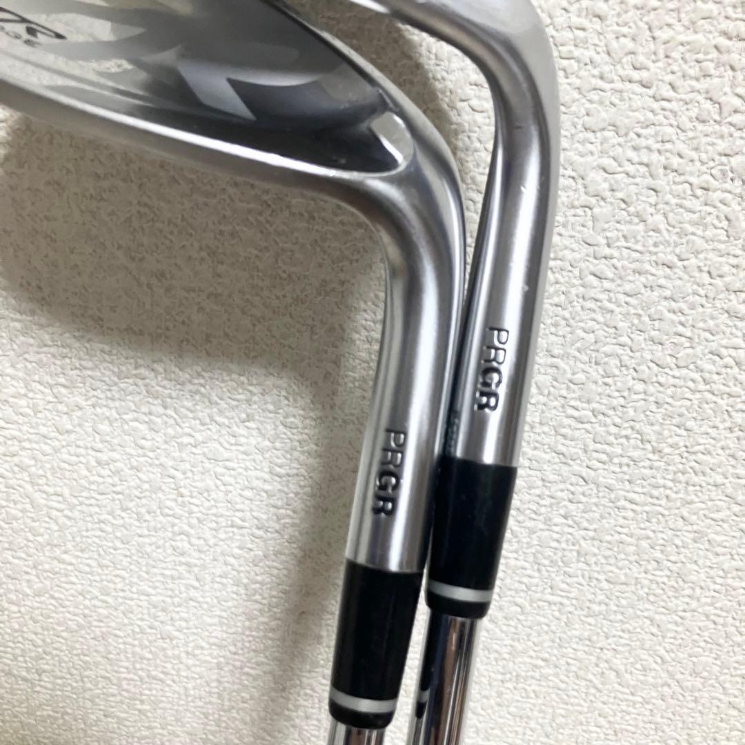 【良品】グリップ新品/PRGR TR WEDGE プロギア ウェッジ52°58°