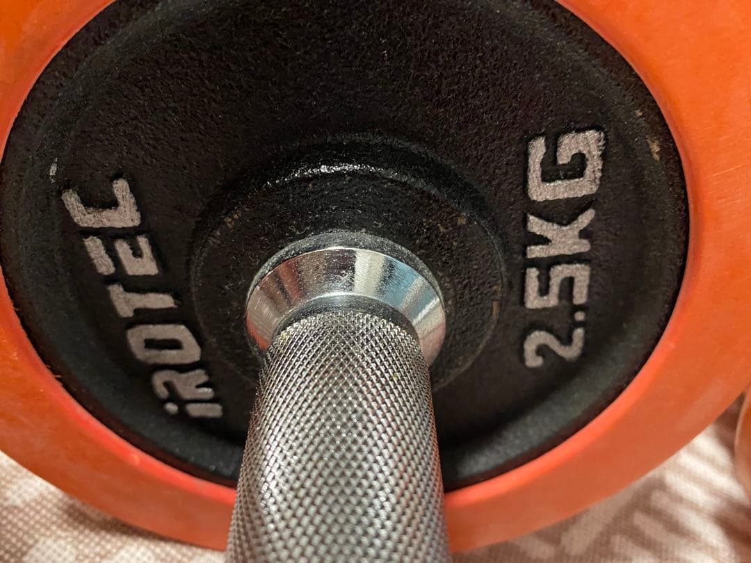 ROTEC ダンベル 2.5kg x4 1.25kgx12