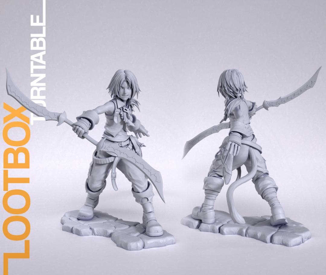 ジタン 未塗装未組立 フィギュア ガレージキット ファイナルファンタジーIX