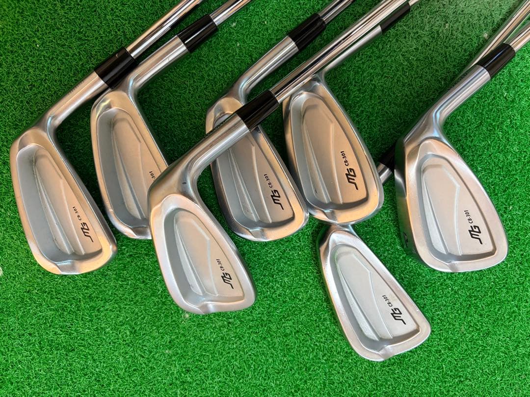 三浦技研アイアンセット 9本セット CB-301 (シャフトほぼ新品)