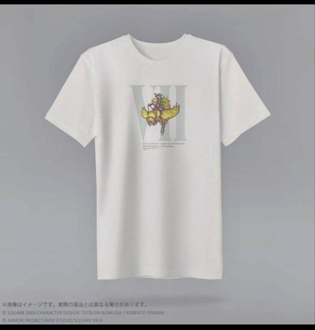 非売品 野村哲也氏描き下ろし ドラクエ7 FF7 コラボ 限定Tシャツ 抽プレ