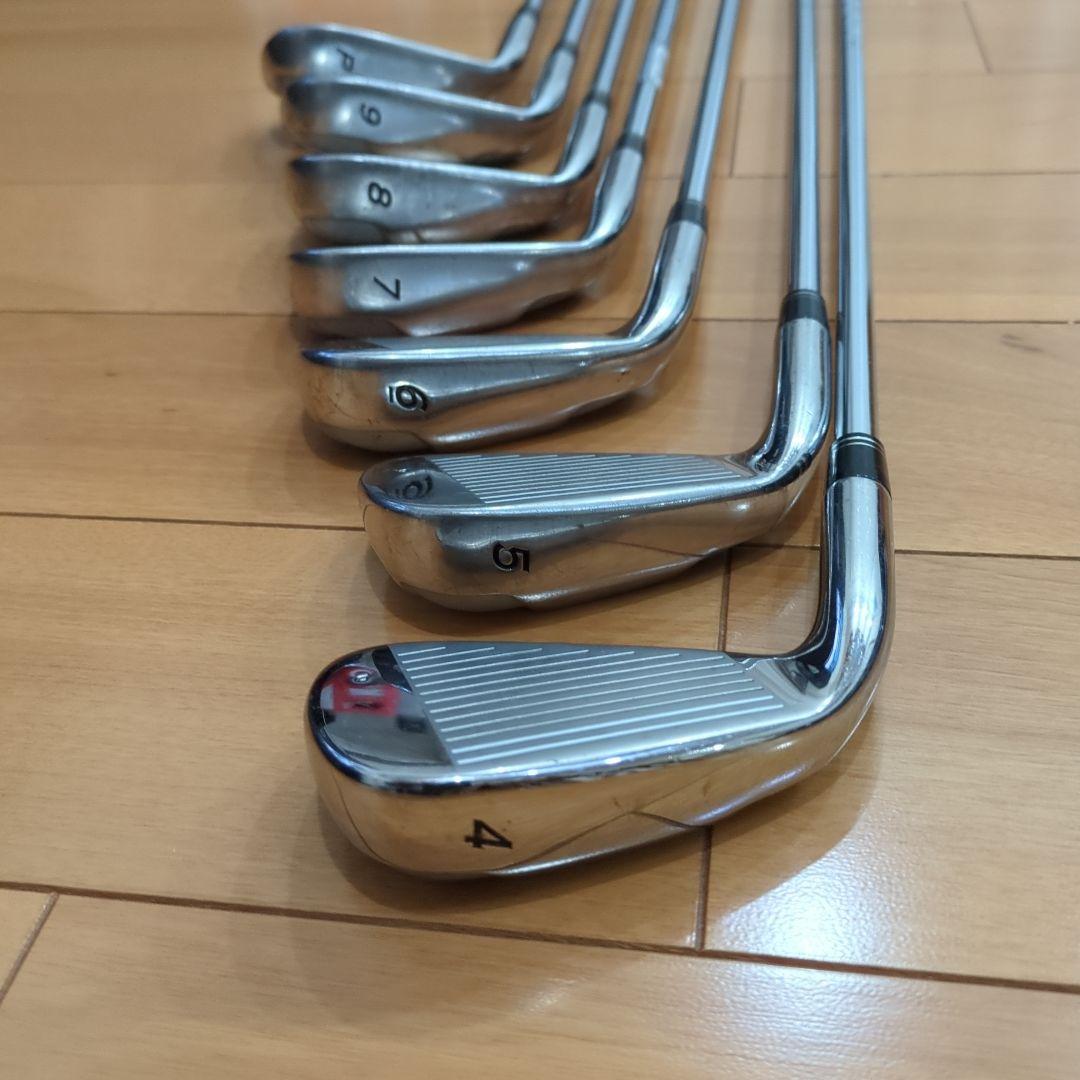 テイラーメイド Taylormade バーナープラス アイアンセット 4番〜PW
