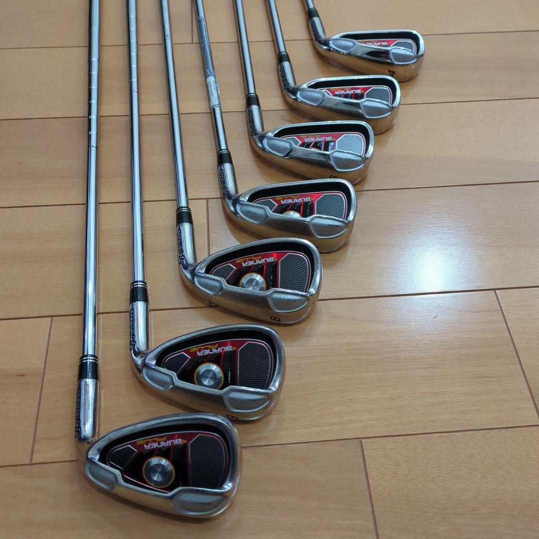 テイラーメイド Taylormade バーナープラス アイアンセット 4番〜PW