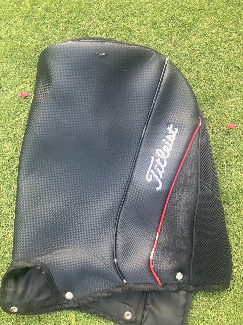 もなかさん専用　Titleist キャディバッグ 黒/赤