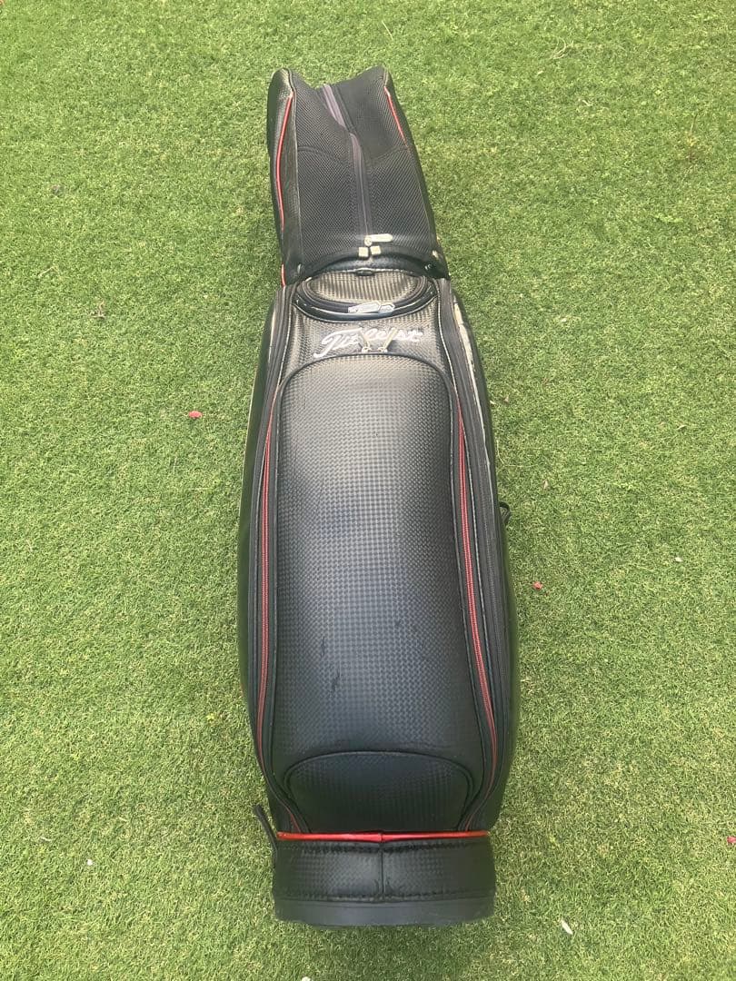 もなかさん専用　Titleist キャディバッグ 黒/赤