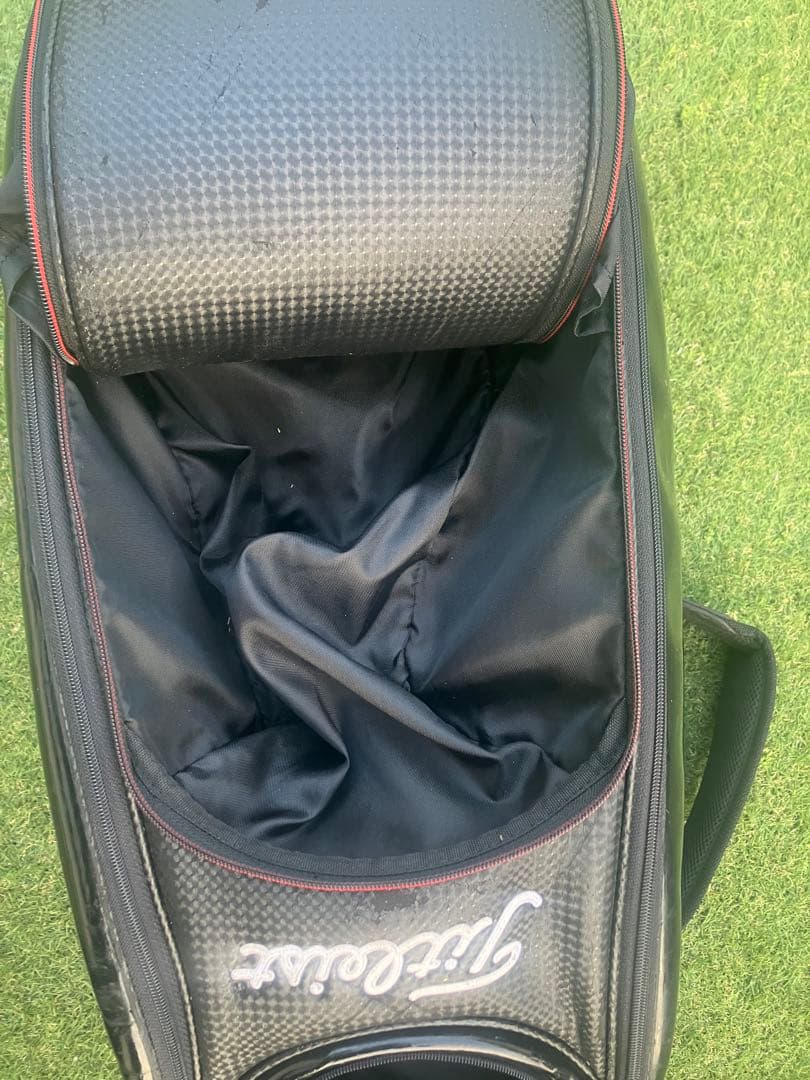 もなかさん専用　Titleist キャディバッグ 黒/赤