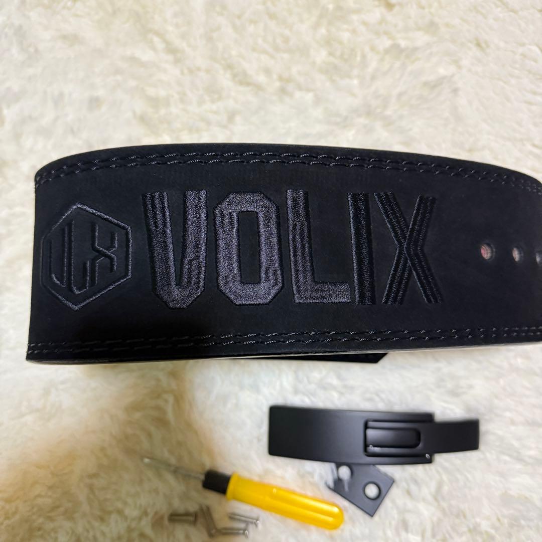 【美品】VOLIX トレーニング・パワーベルト 黒　Sサイズ
