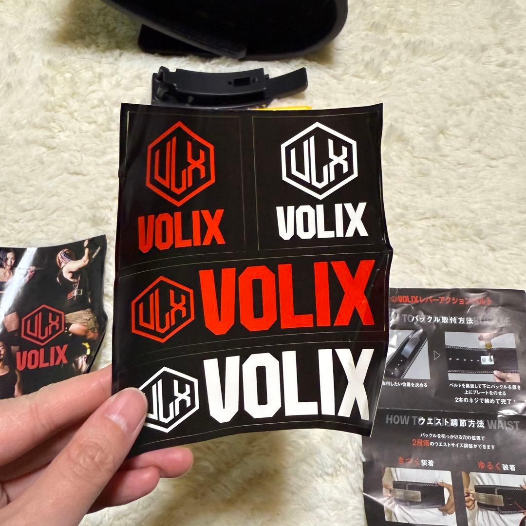 【美品】VOLIX トレーニング・パワーベルト 黒　Sサイズ